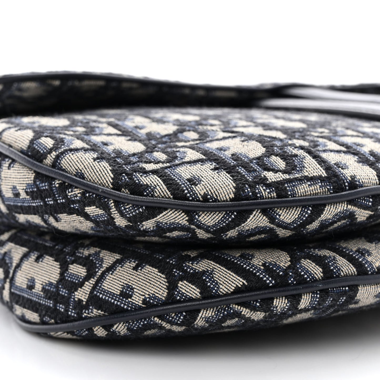 Oblique Saddle Bag Blue