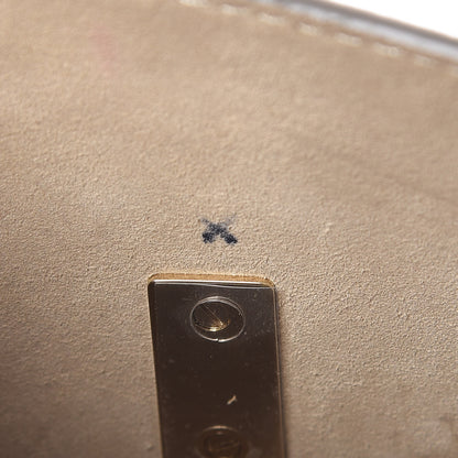 Chloe Metallic Grained Goatskin Nano Drew Shoulder Bag Abstract Gold 14 of 14
