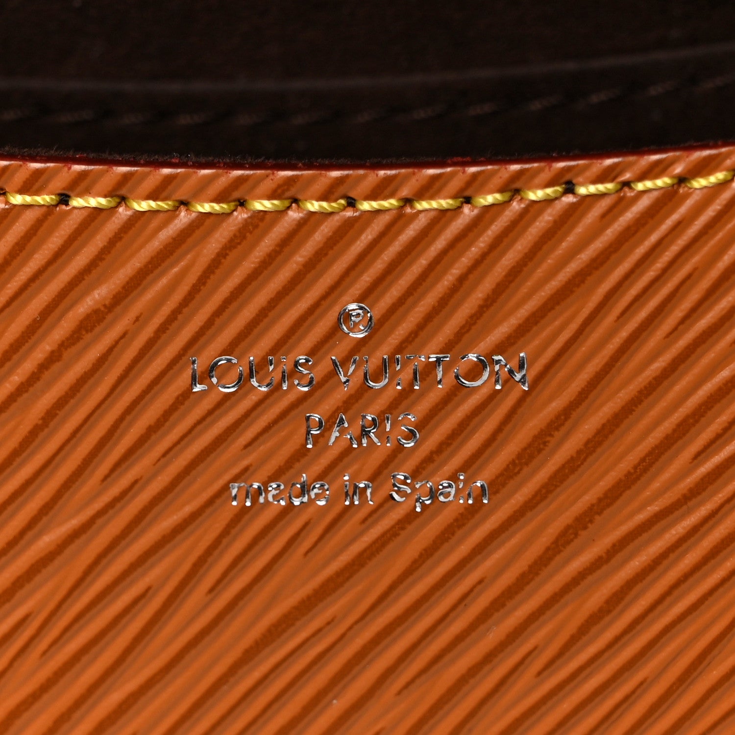 Louis Vuitton Epi Buci Crossbody Gold Honey 5 of 8