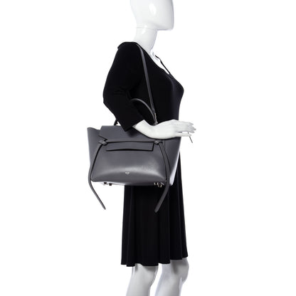 Celine Smooth Calfskin Mini Belt Bag Storm 2 of 9