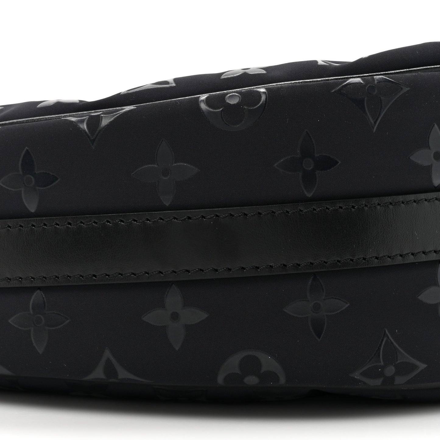 Nylon Monogram Loop Pocket Hobo Polar Night