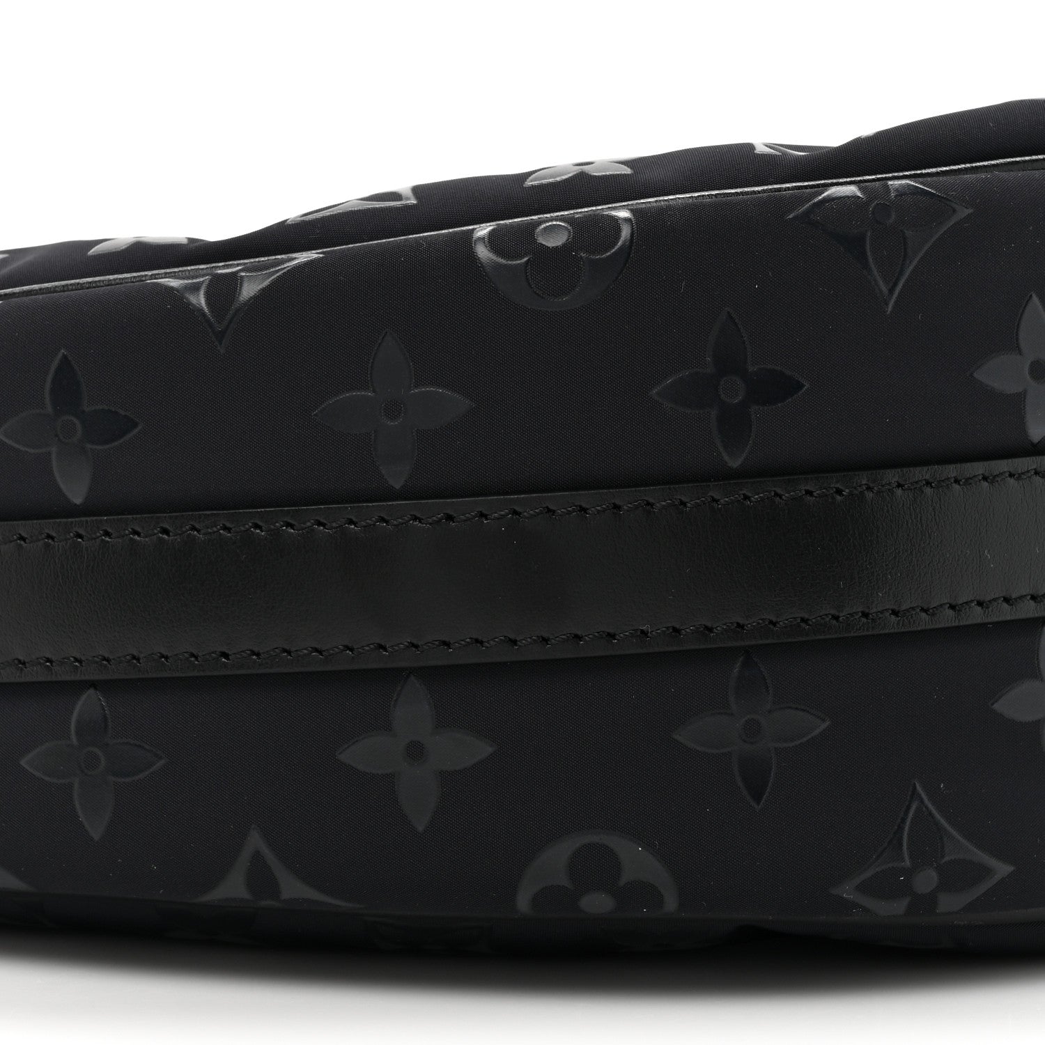 Louis Vuitton Nylon Monogram Loop Pocket Hobo Polar Night 9 of 11