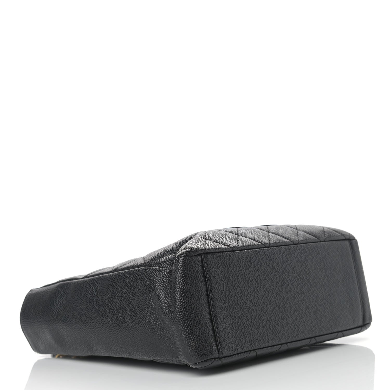 Chanel Caviar Quilted Petit Shopping Tote PST Black 4 of 11