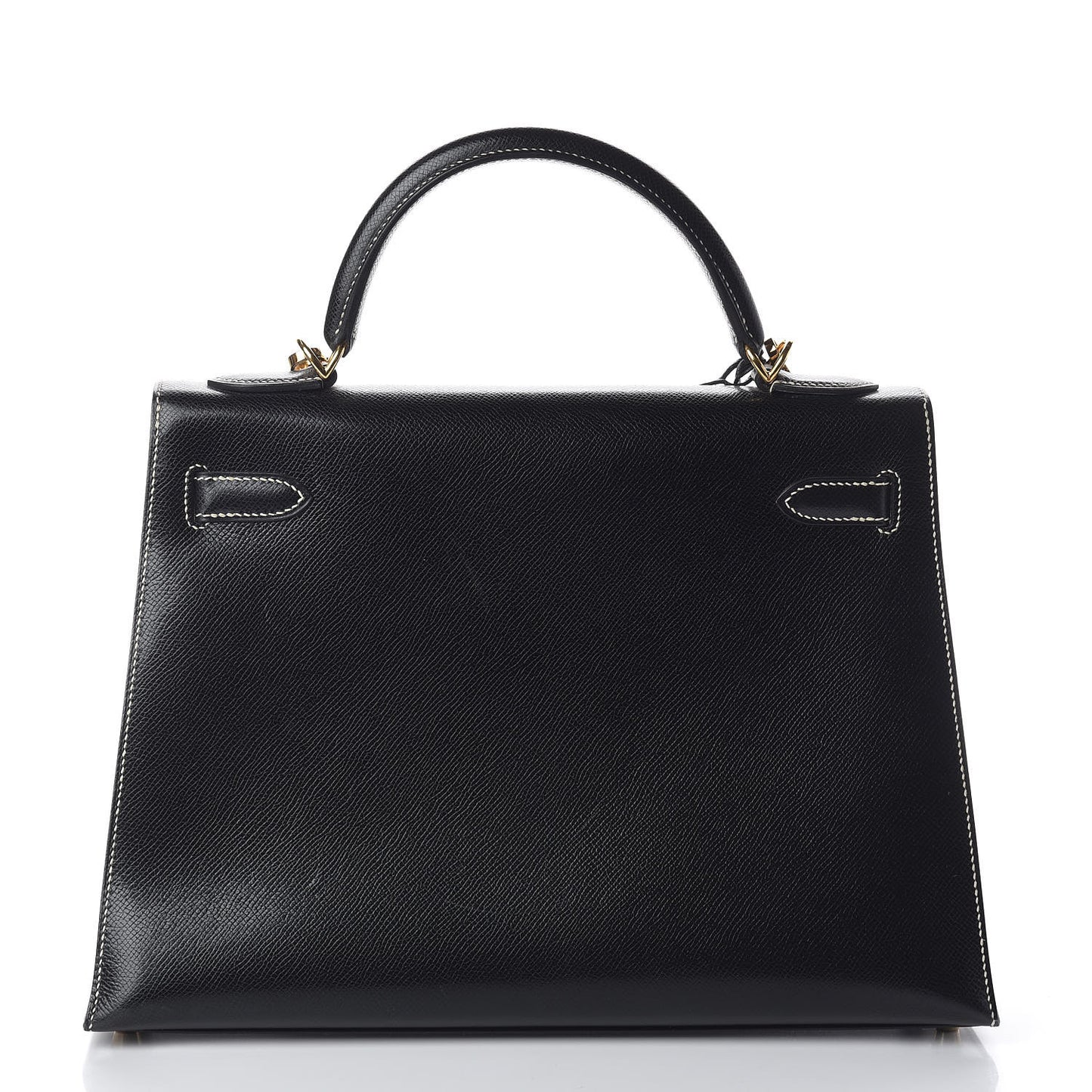 Veau Grain Lisse Kelly Sellier 32 Black
