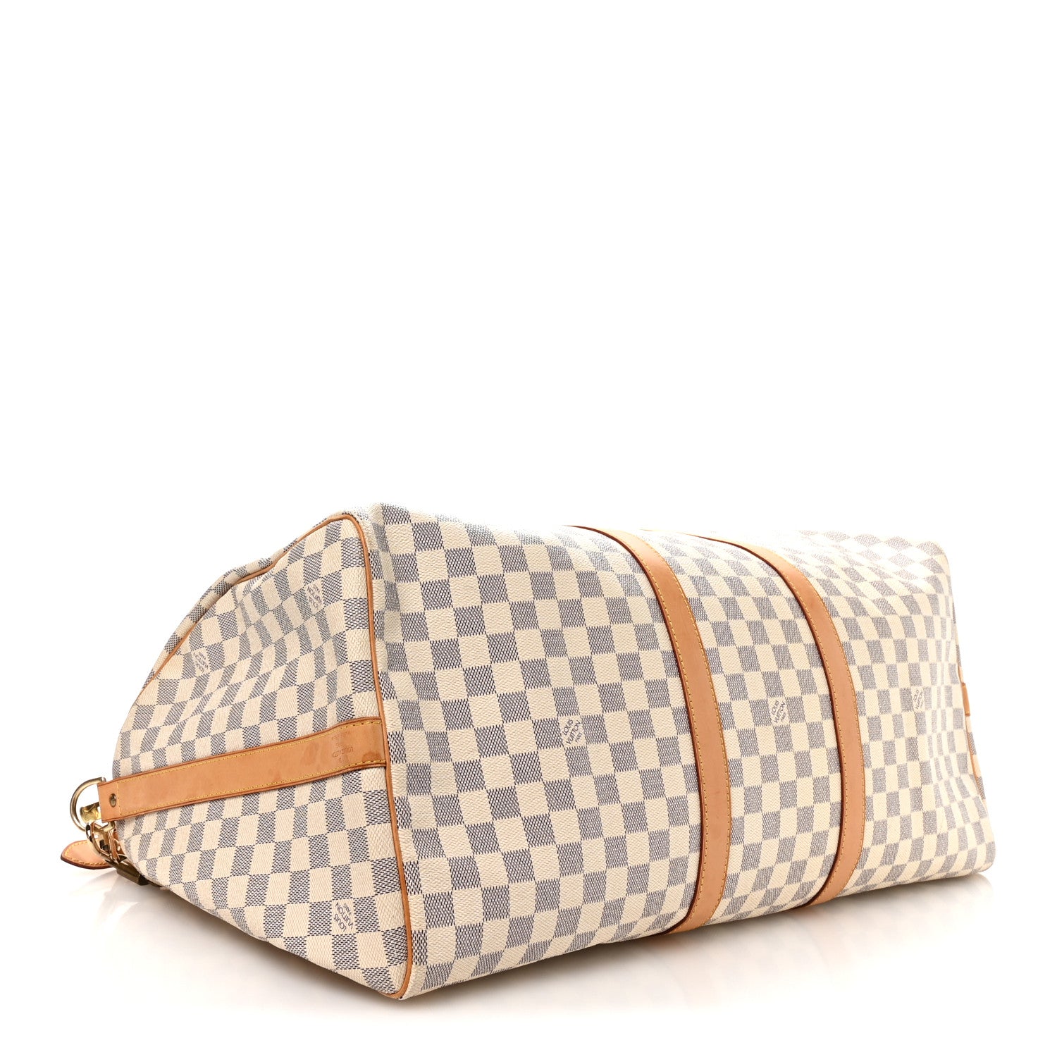 Louis Vuitton Damier Azur Keepall Bandouliere 55 3 of 9