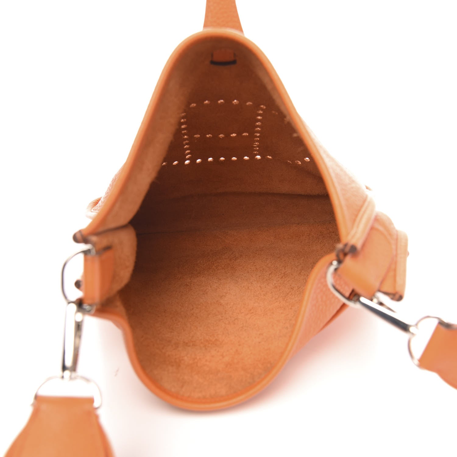 Hermes Taurillon Clemence Evelyne III PM Orange 5 of 11