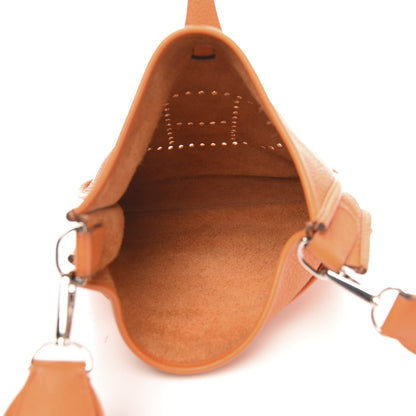 Hermes Taurillon Clemence Evelyne III PM Orange 5 of 11