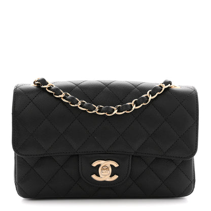 Chanel Caviar Quilted Mini Rectangular Flap Black 1 of 11