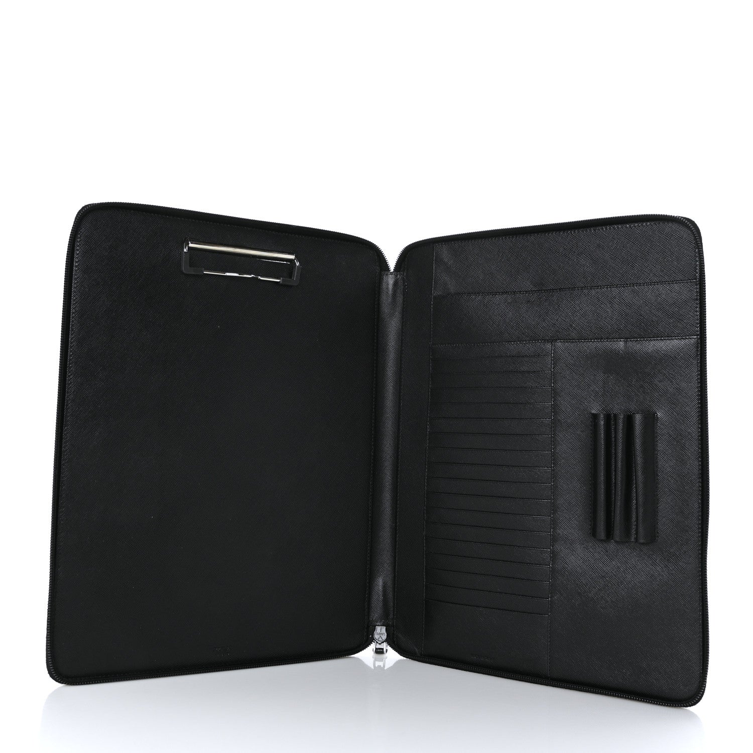 Prada Saffiano Agenda Organizer Case Black 5 of 8