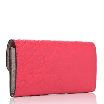 Louis Vuitton Empreinte Emilie Wallet Hot Pink 3 of 7