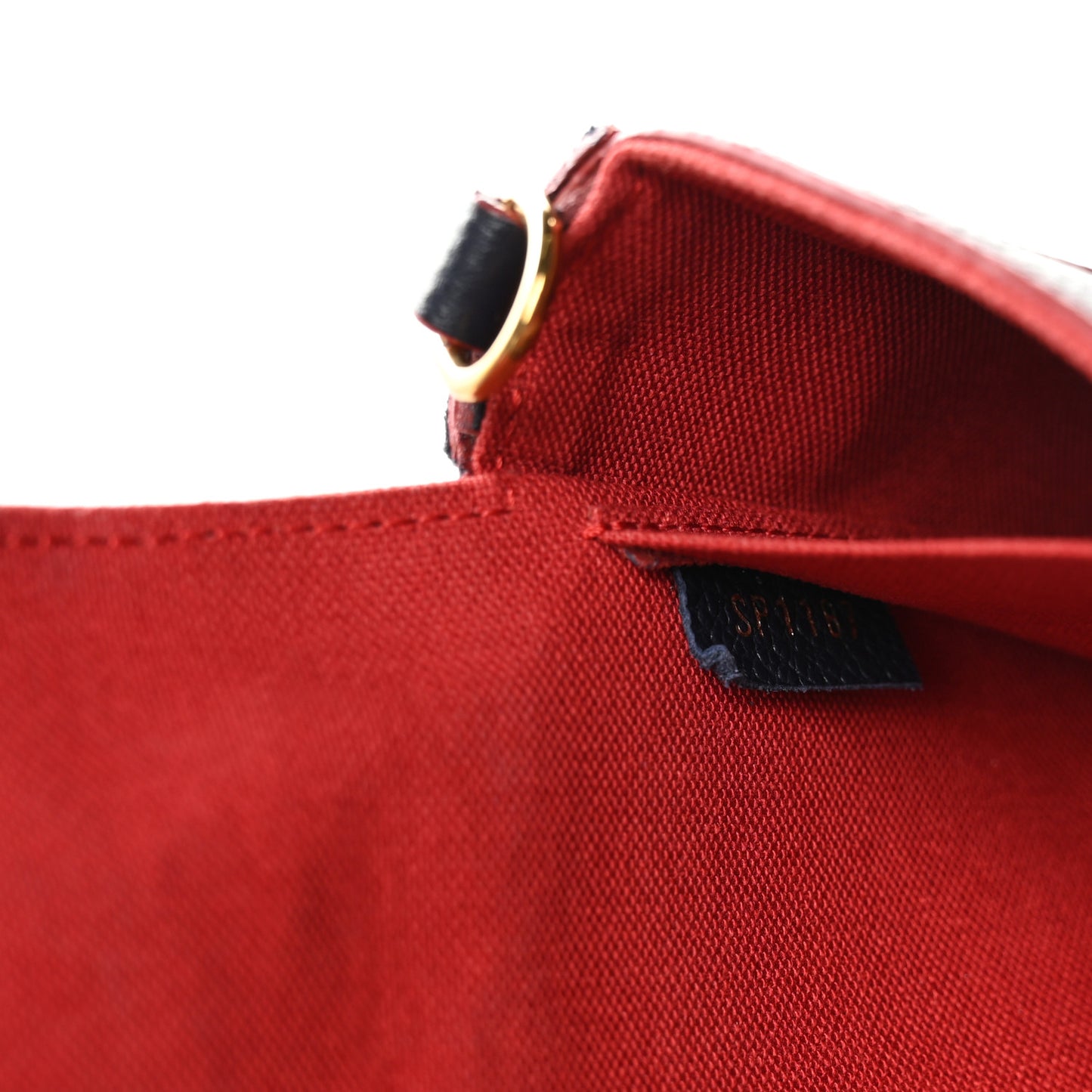 Empreinte Pochette Felicie Chain Wallet Marine Rouge