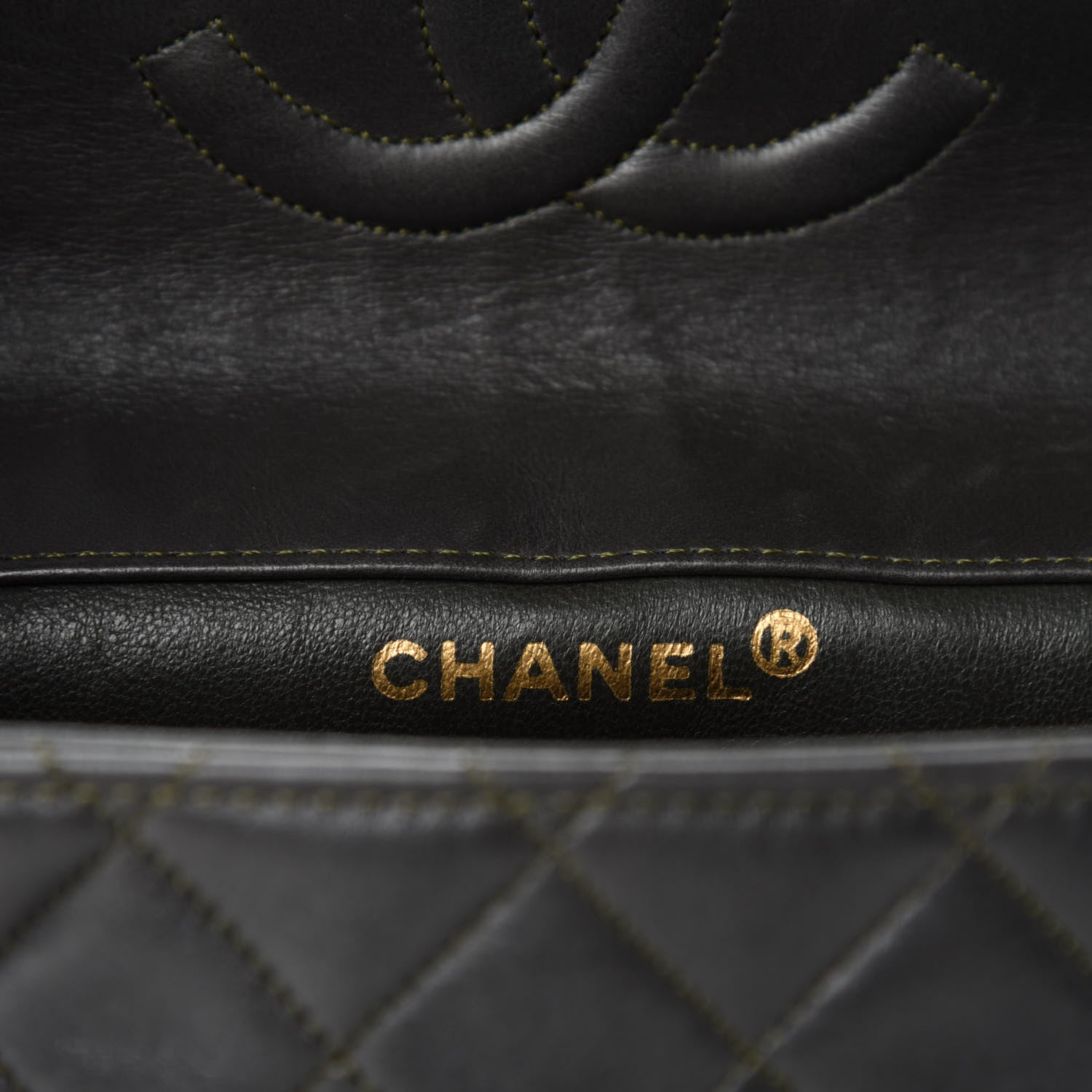 Chanel Lambskin Quilted Small Single Flap Green 11 of 14