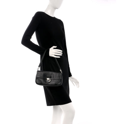 Louis Vuitton Epi Segur Pochette Black 4 of 9