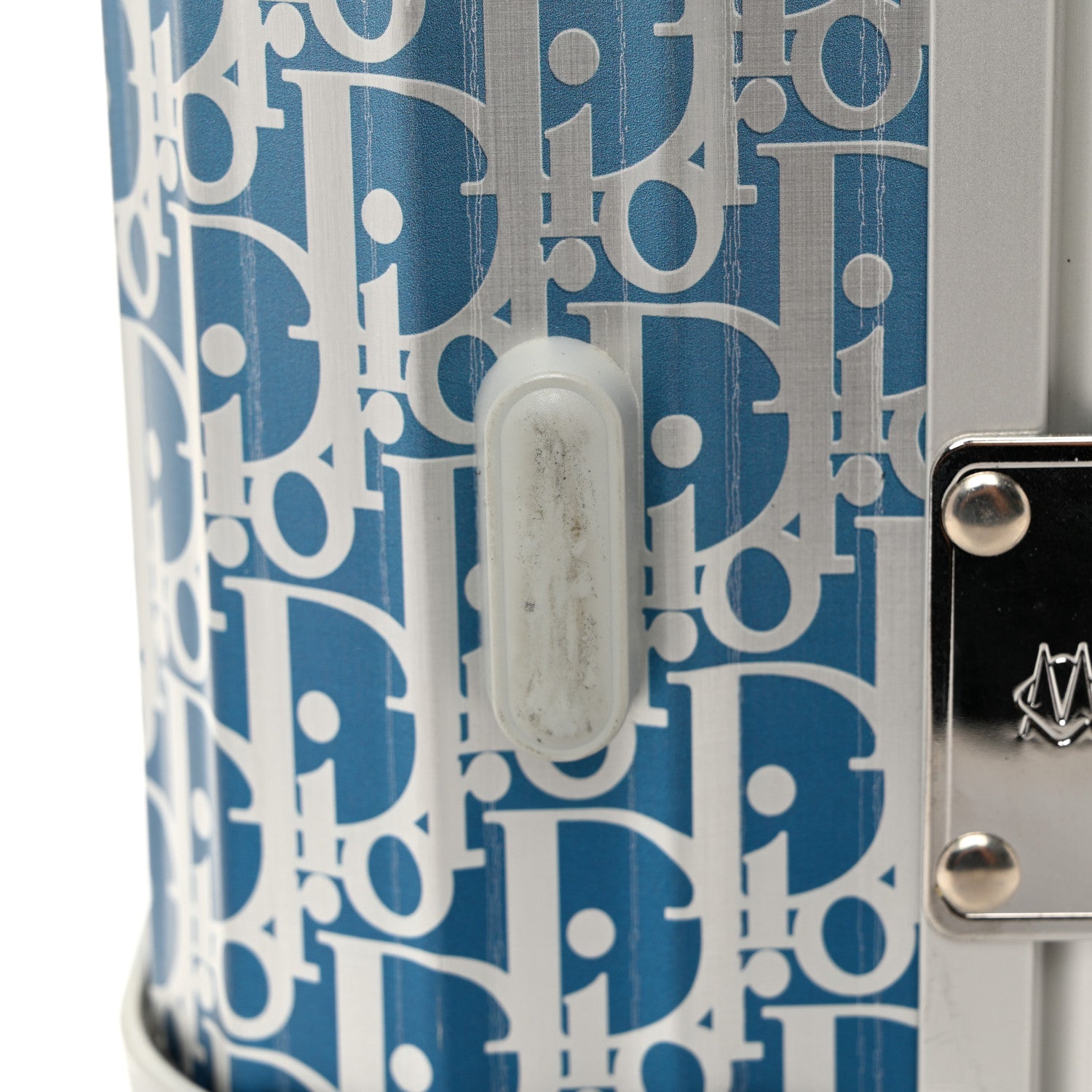 Christian Dior X RIMOWA Aluminum Gradient Cabin Luggage Blue Multi 11 of 16