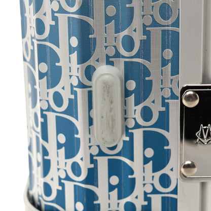 Christian Dior X RIMOWA Aluminum Gradient Cabin Luggage Blue Multi 11 of 16