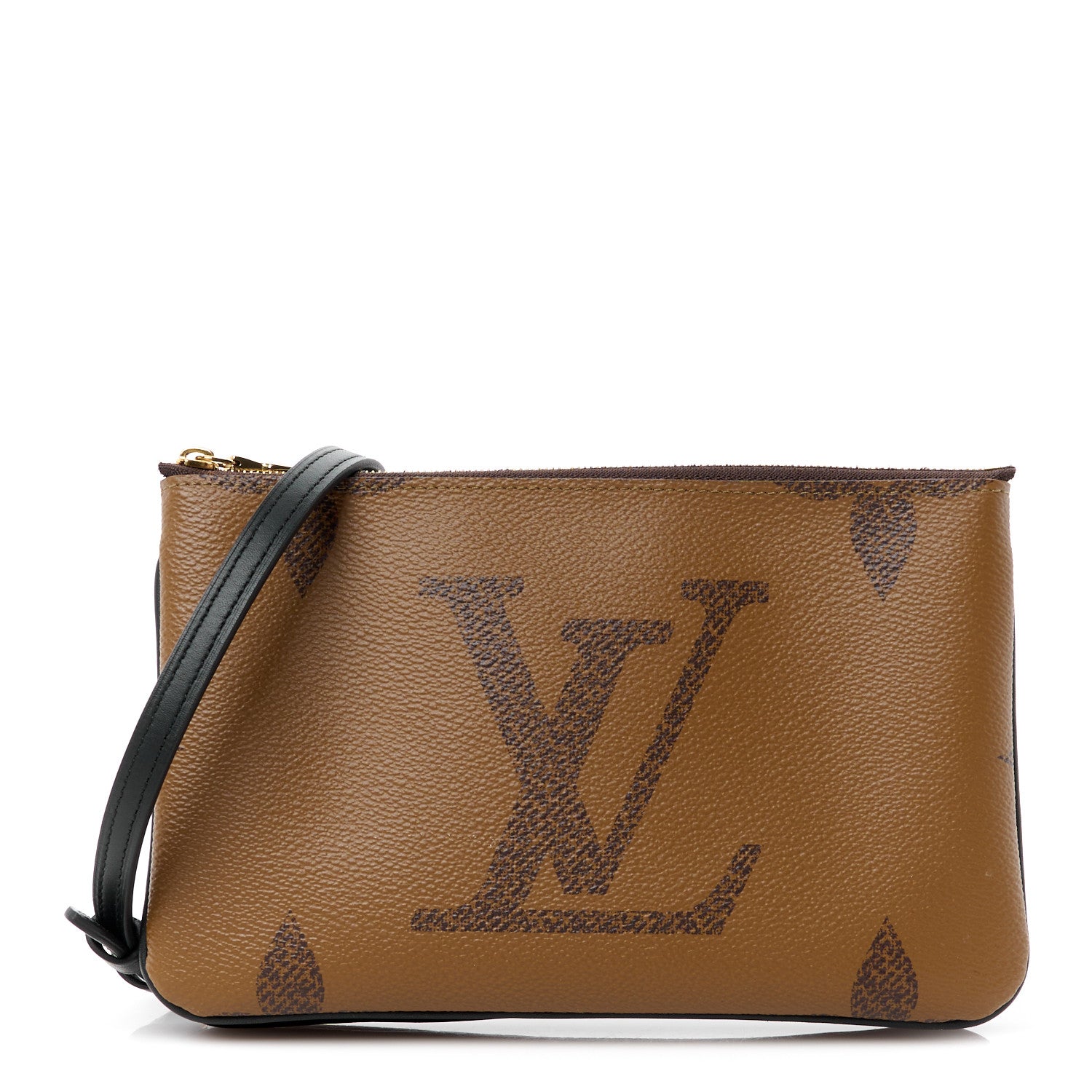 Louis Vuitton Reverse Monogram Giant Double Zip Pochette 1 of 13