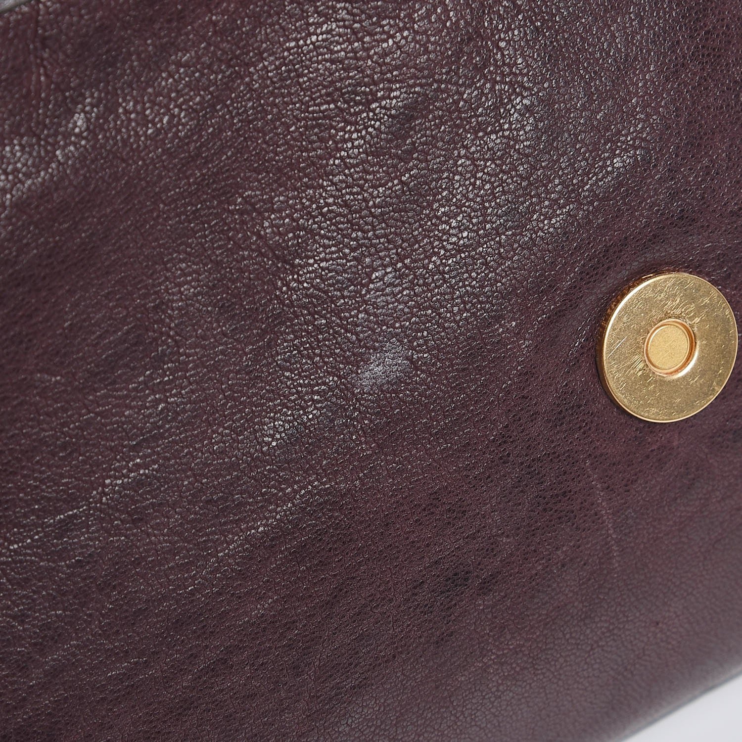 Marc Jacobs MARC by Lambskin Flap Zip Clutch Burgundy 8 of 8