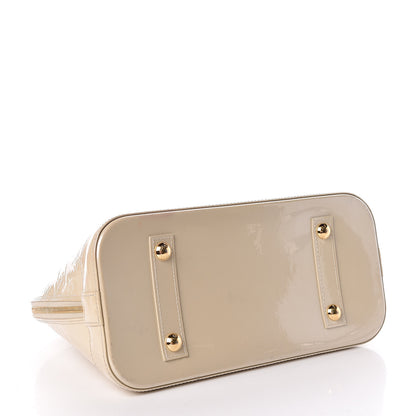 Louis Vuitton Vernis Alma PM Blanc Corail 4 of 15