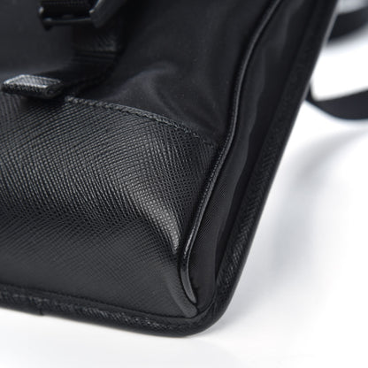 Prada Tessuto Nylon Saffiano Phone Case Crossbody Black 8 of 8