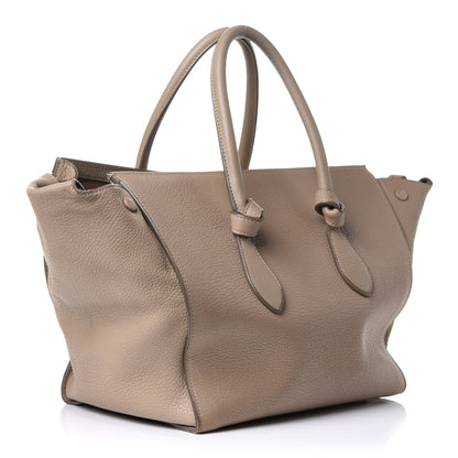 Celine Crisped Calfskin Medium Tie Knot Tote Taupe 5 of 23
