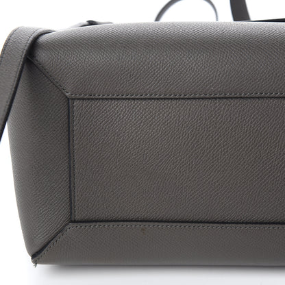 Celine Grained Calfskin Micro Belt Bag Grey 7 of 9