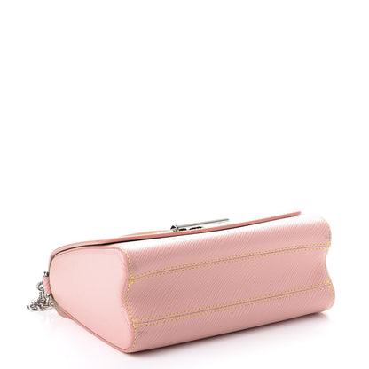 Louis Vuitton Epi Twist Shoulder Bag MM Rose Ballerine 4 of 9