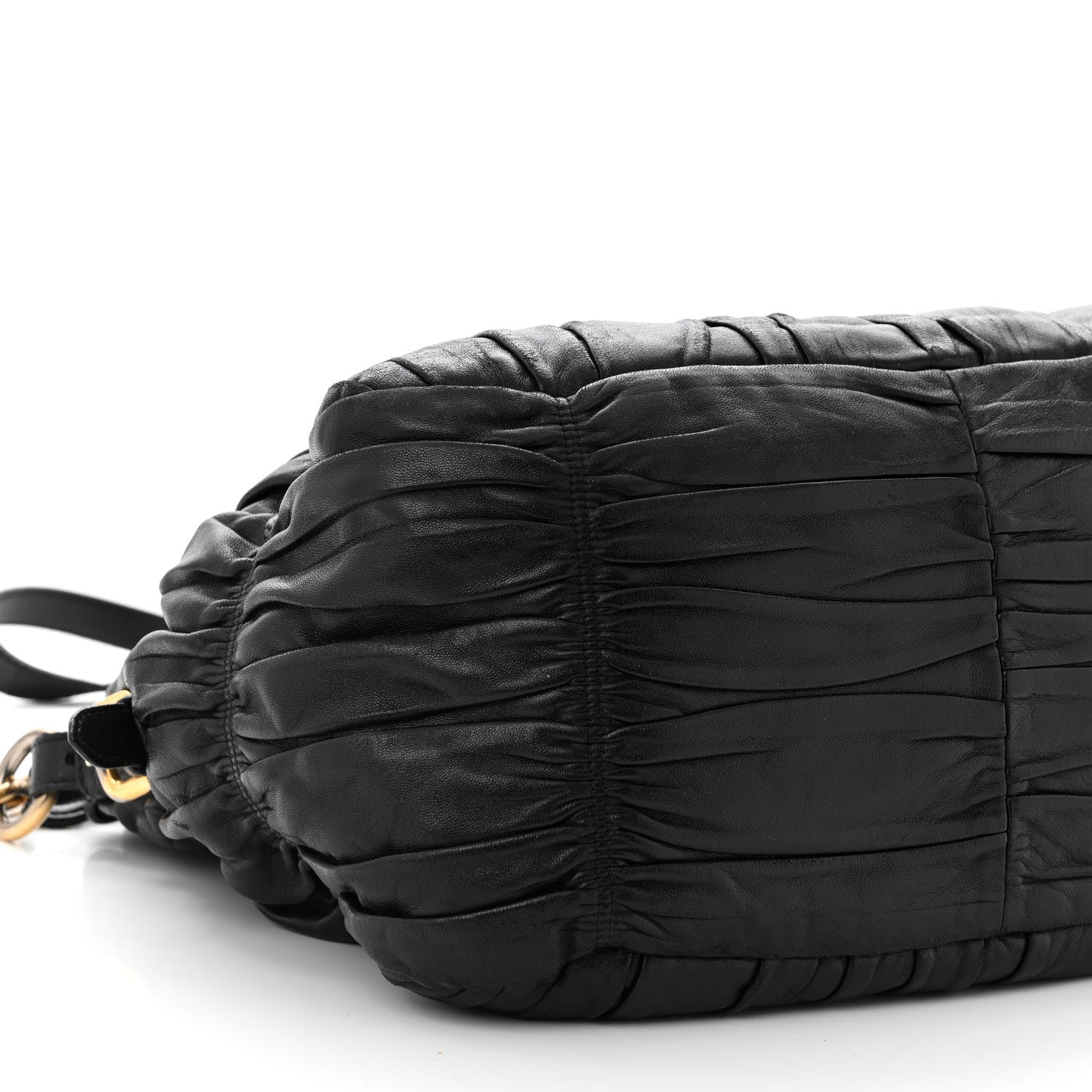 Prada Nappa Gaufre Tote Black 8 of 12
