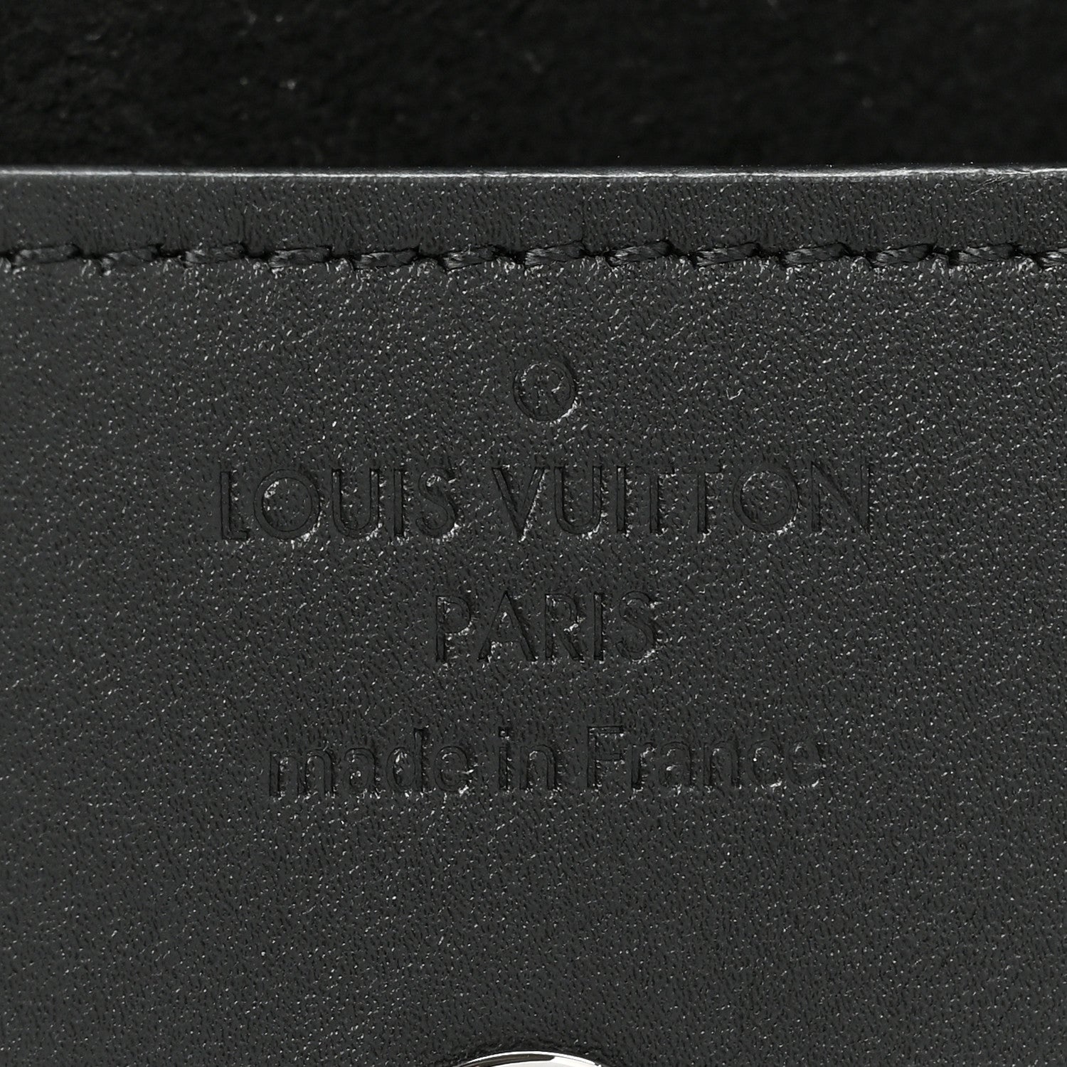 Louis Vuitton Monogram Eclipse Woody Sunglass Case 6 of 8