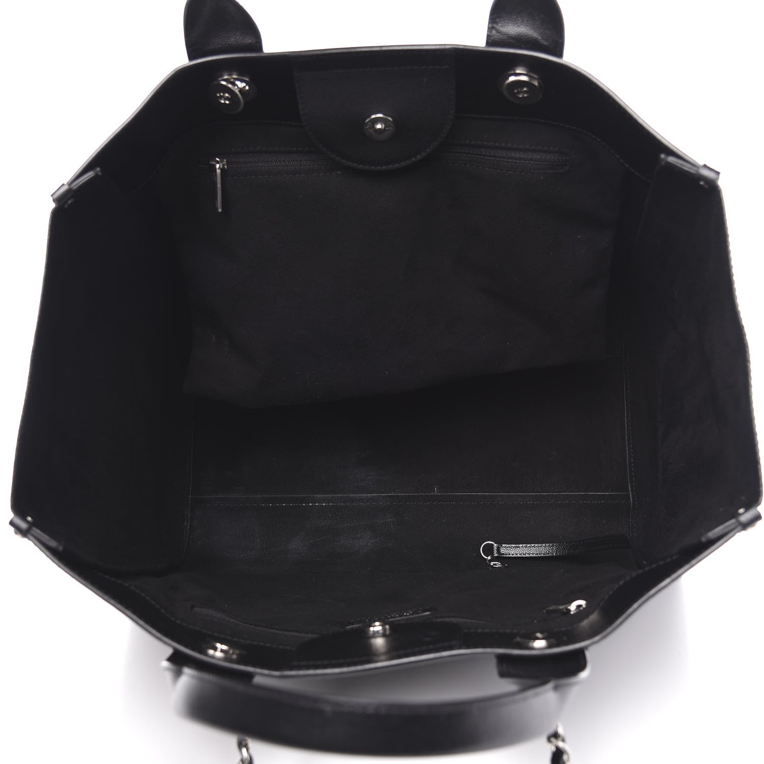 Chanel Caviar Medium Studded Deauville Tote Black 5 of 12