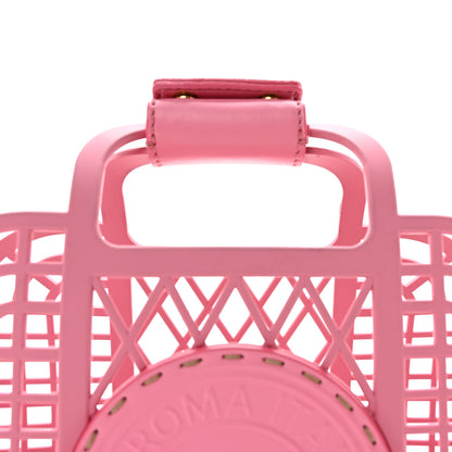 Fendi Recycled Plastic Vitello Liberty Matte Small Fendi Basket Rosa 8 of 10
