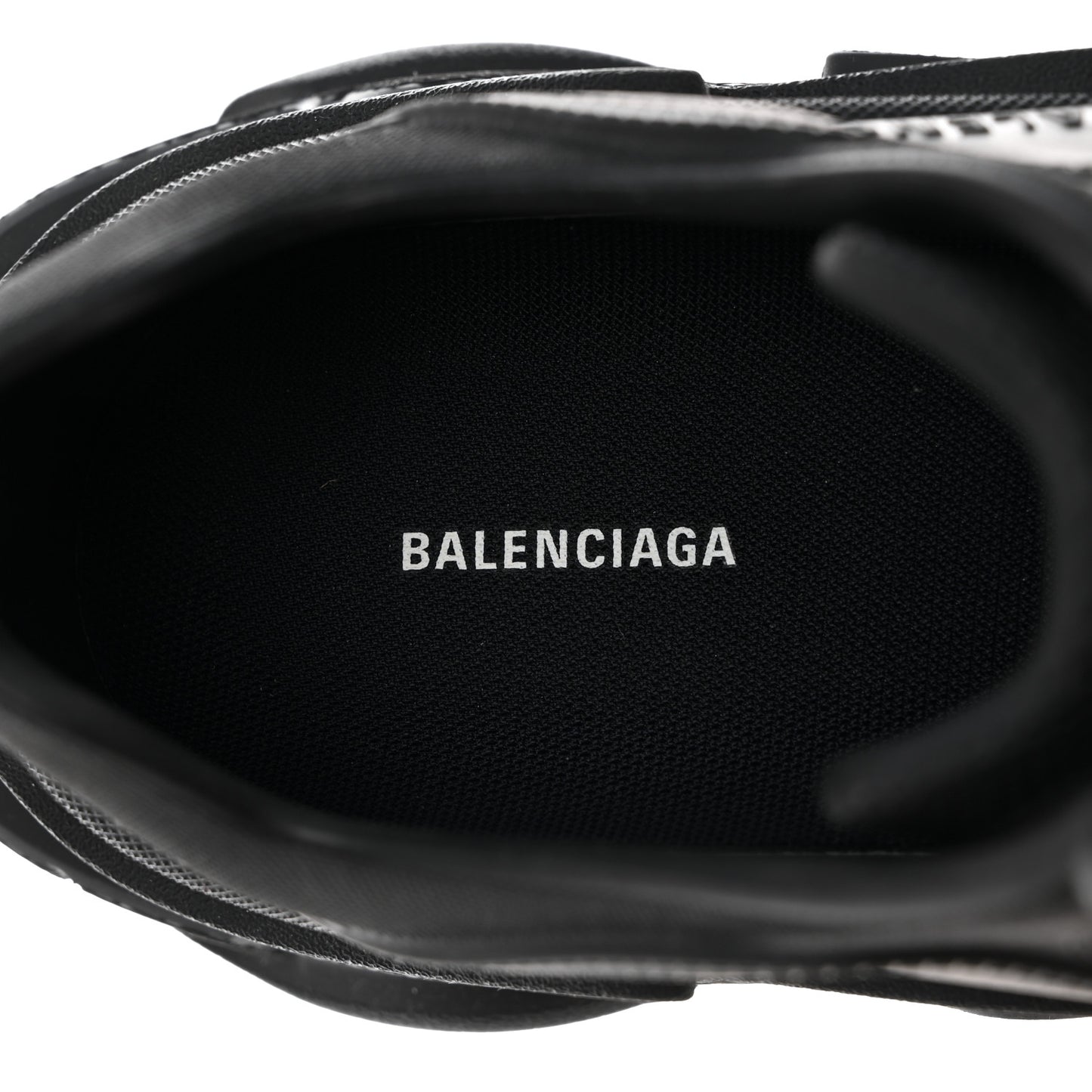 EVA Molded Mens Triple S Sneakers 40 Black