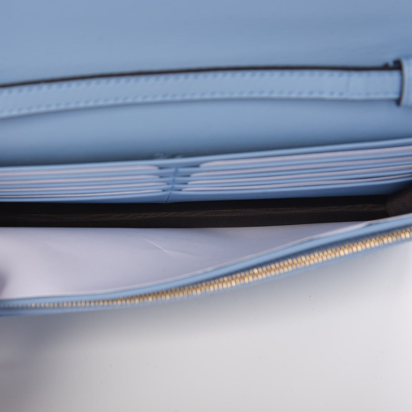 Microguccissima Crossbody Wallet Mineral Blue
