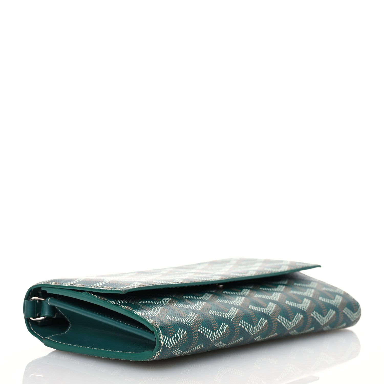 Goyard Goyardine Varenne Continental Wallet Green 4 of 14
