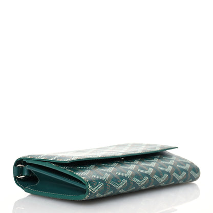 Goyard Goyardine Varenne Continental Wallet Green 4 of 14