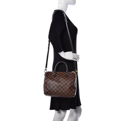Louis Vuitton Damier Ebene Speedy Bandouliere 25 2 of 18