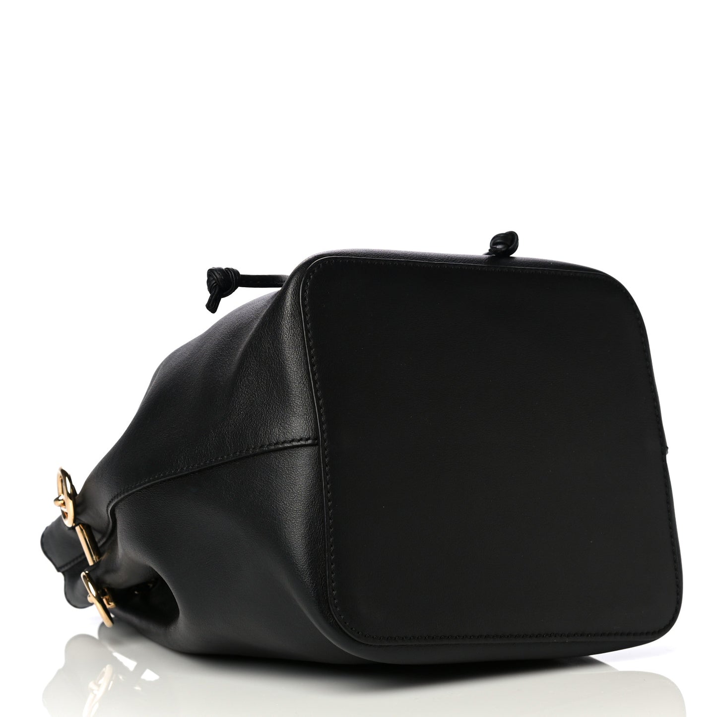 Vitello Grace Matte F is Fendi Grande Mon Tresor Bucket Bag Black