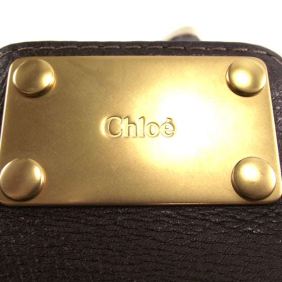 Chloe Leather Paddington LargeTote Brown 12 of 17