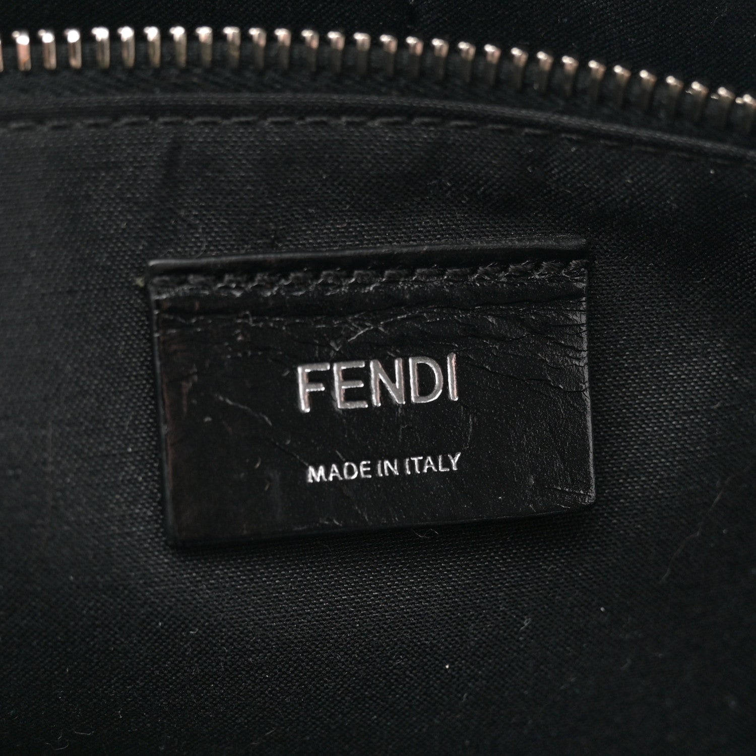 Fendi Vitello Dolce Large By The Way Boston Bag Black 6 of 10