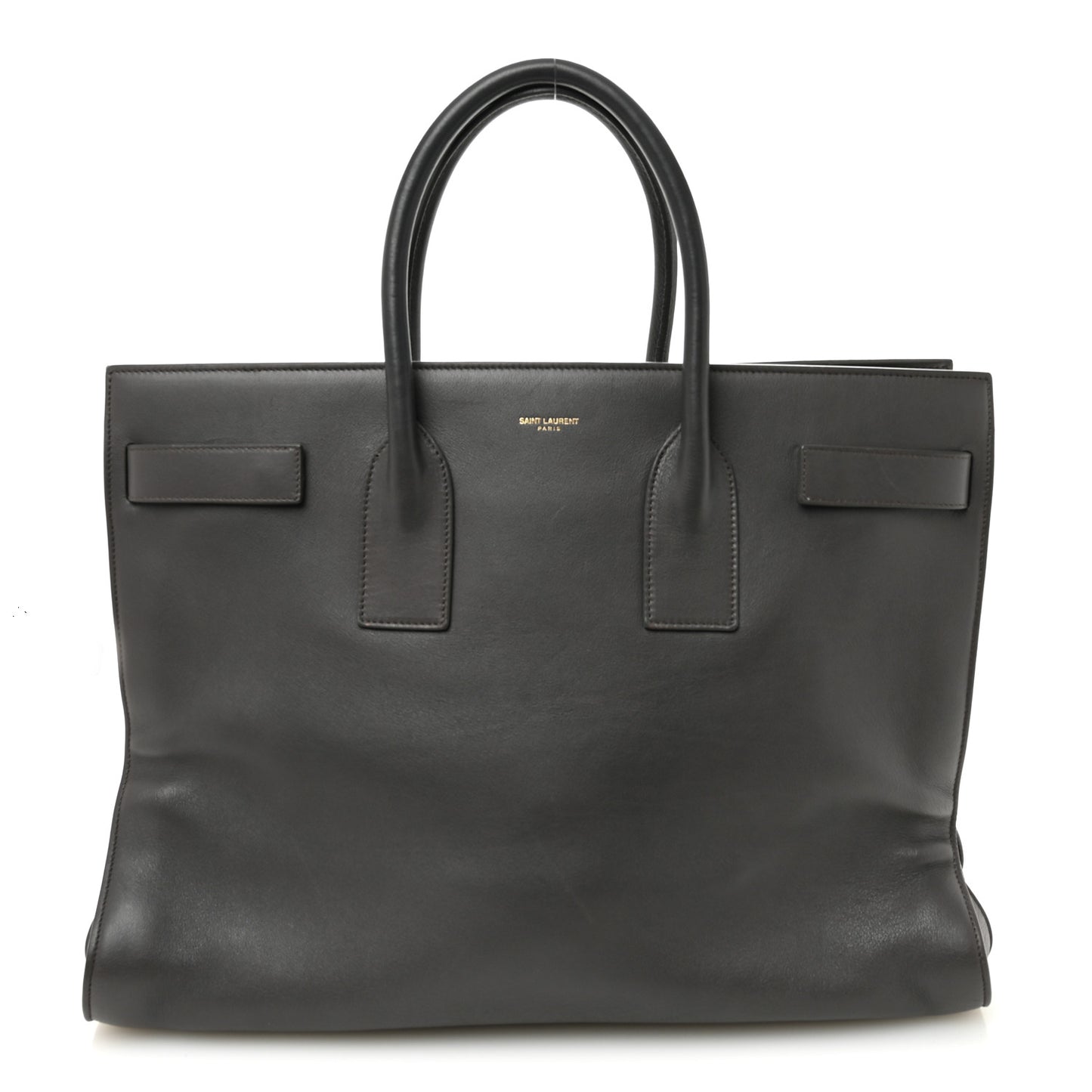 Calfskin Large Sac de Jour Carryall Grey