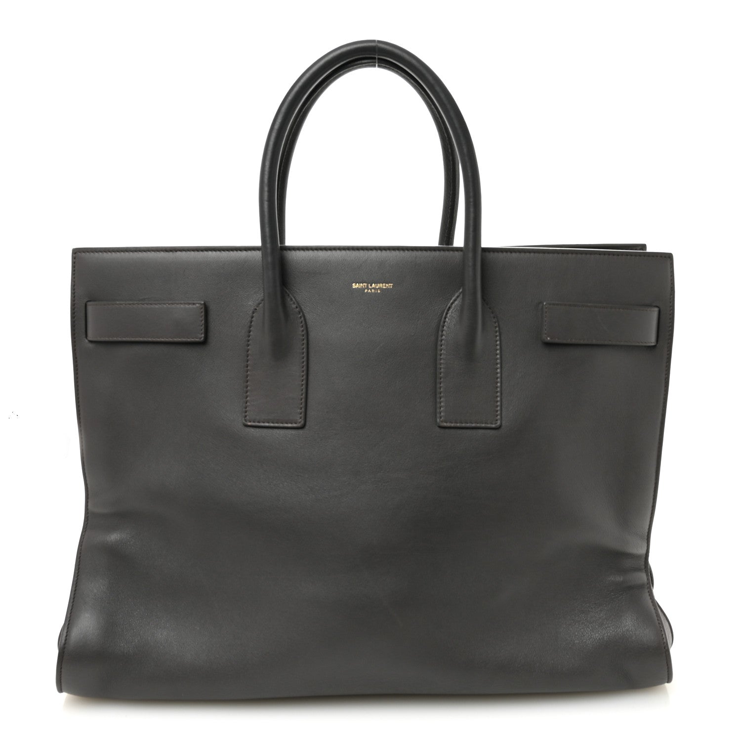 Saint Laurent Calfskin Large Sac de Jour Carryall Grey 1 of 10