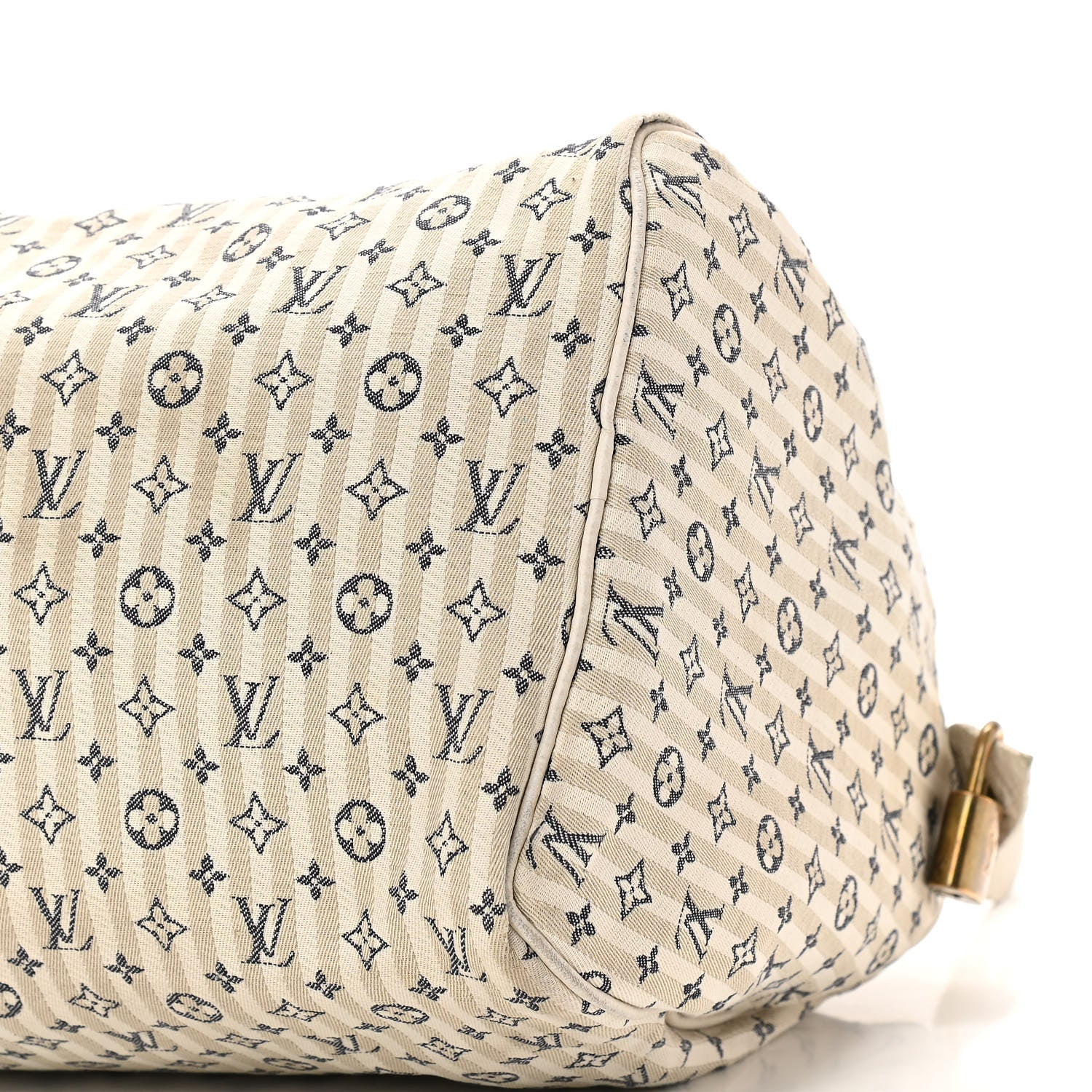 Louis Vuitton Mini Lin Croisette Speedy 30 Blue 9 of 10