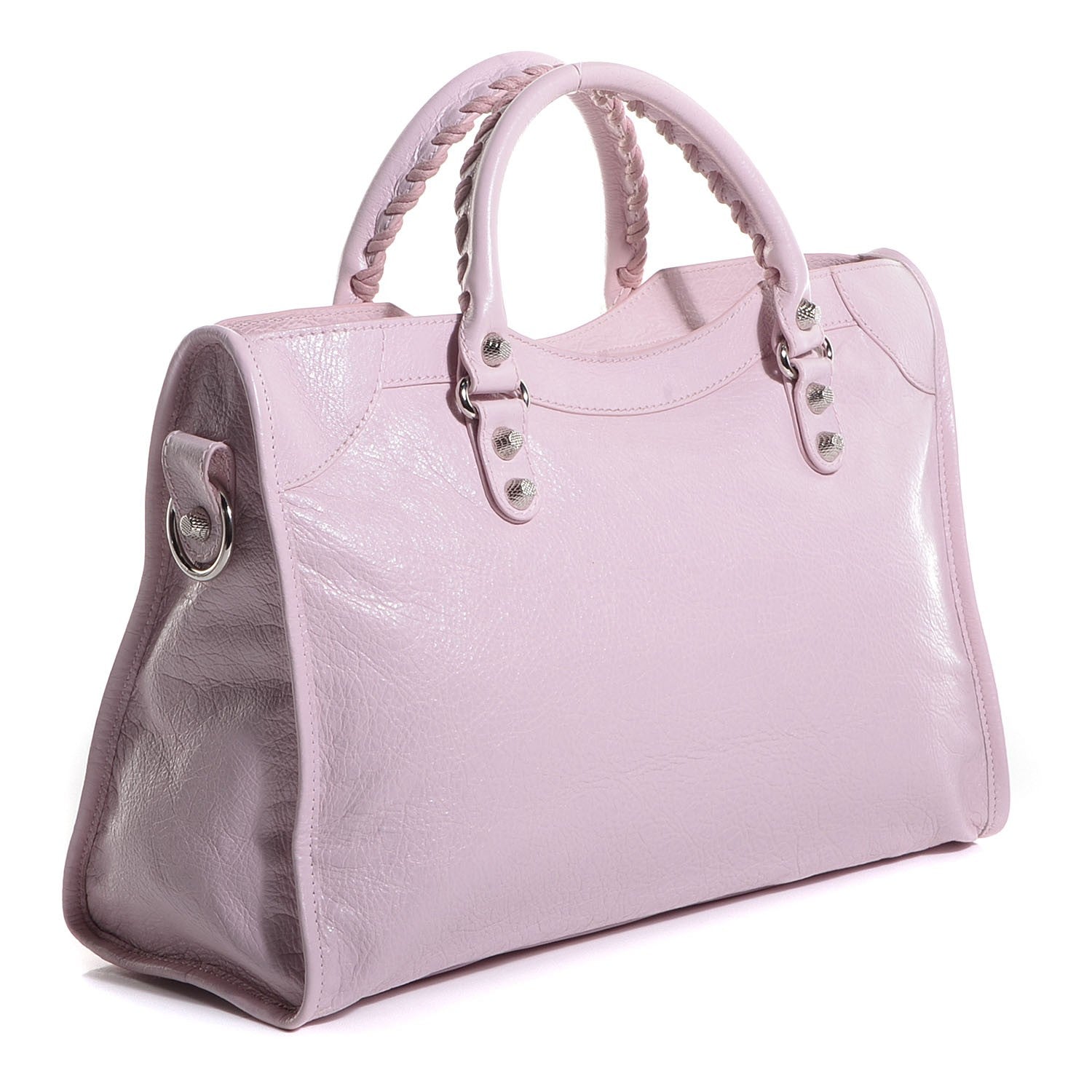 Balenciaga Agneau Giant 12 Silver Hardware City Rose Poudre Rose Petunia 3 of 14
