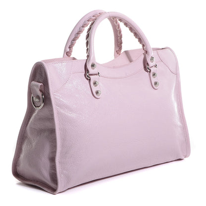 Balenciaga Agneau Giant 12 Silver Hardware City Rose Poudre Rose Petunia 3 of 14