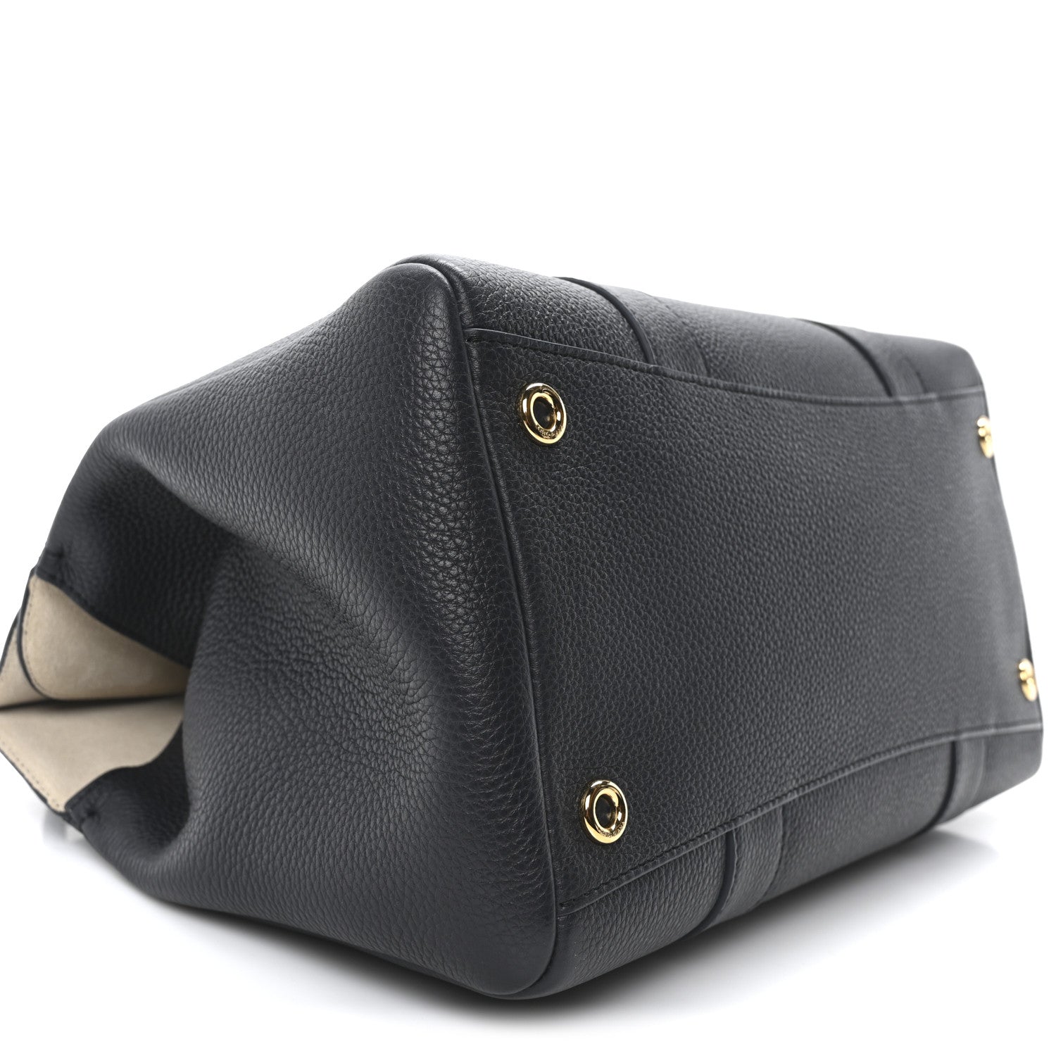 Loro Piana Grained Calfskin L32 Loom Bag Blue Navy 9 of 10