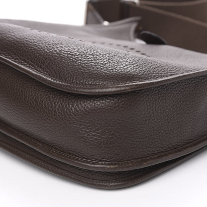 Hermes Taurillon Clemence Evelyne III GM Cacao 9 of 11