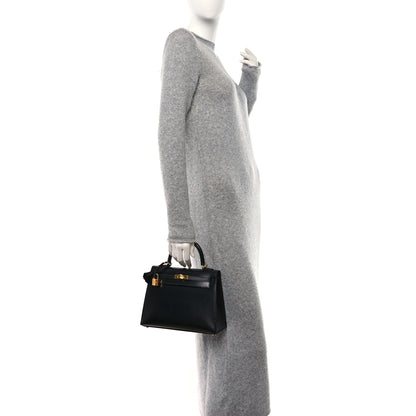Hermes Box Kelly Sellier 25 Black 2 of 11