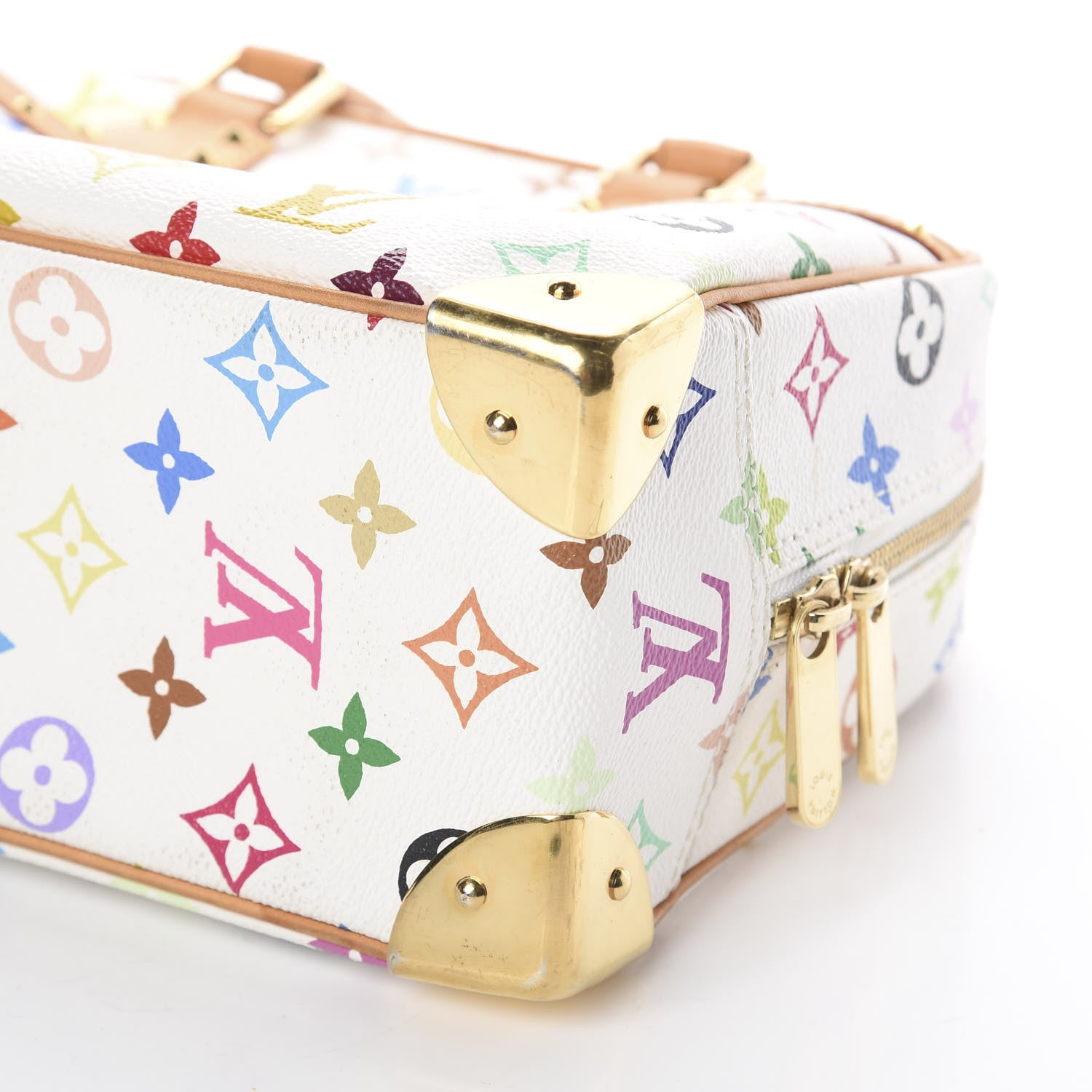Louis Vuitton Monogram Multicolor Trouville White 6 of 8