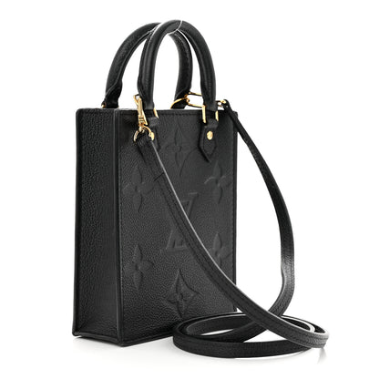 Louis Vuitton Empreinte Monogram Giant Petit Sac Plat Black 3 of 9