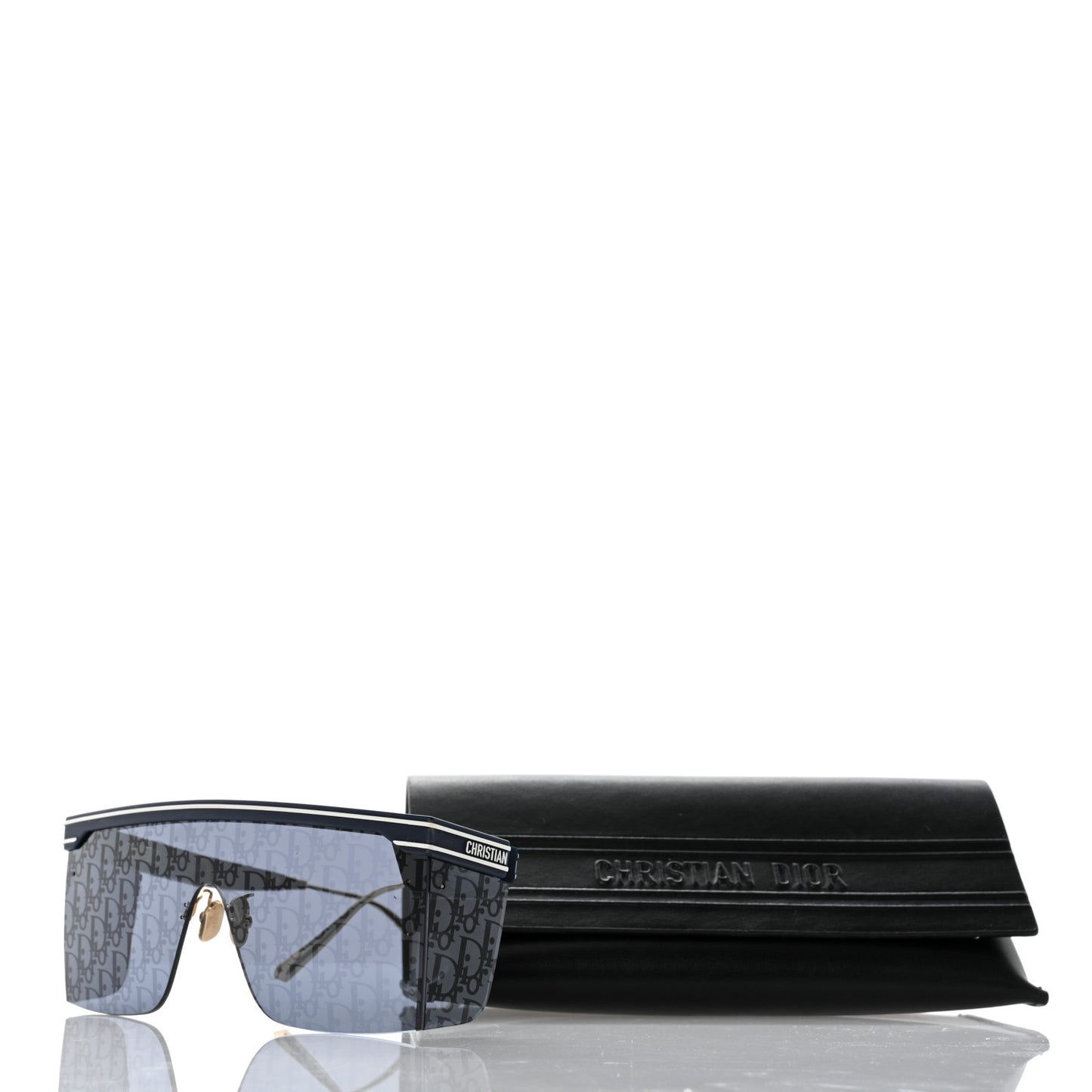 Oblique Diorclub M1U Mask Sunglasses Blue