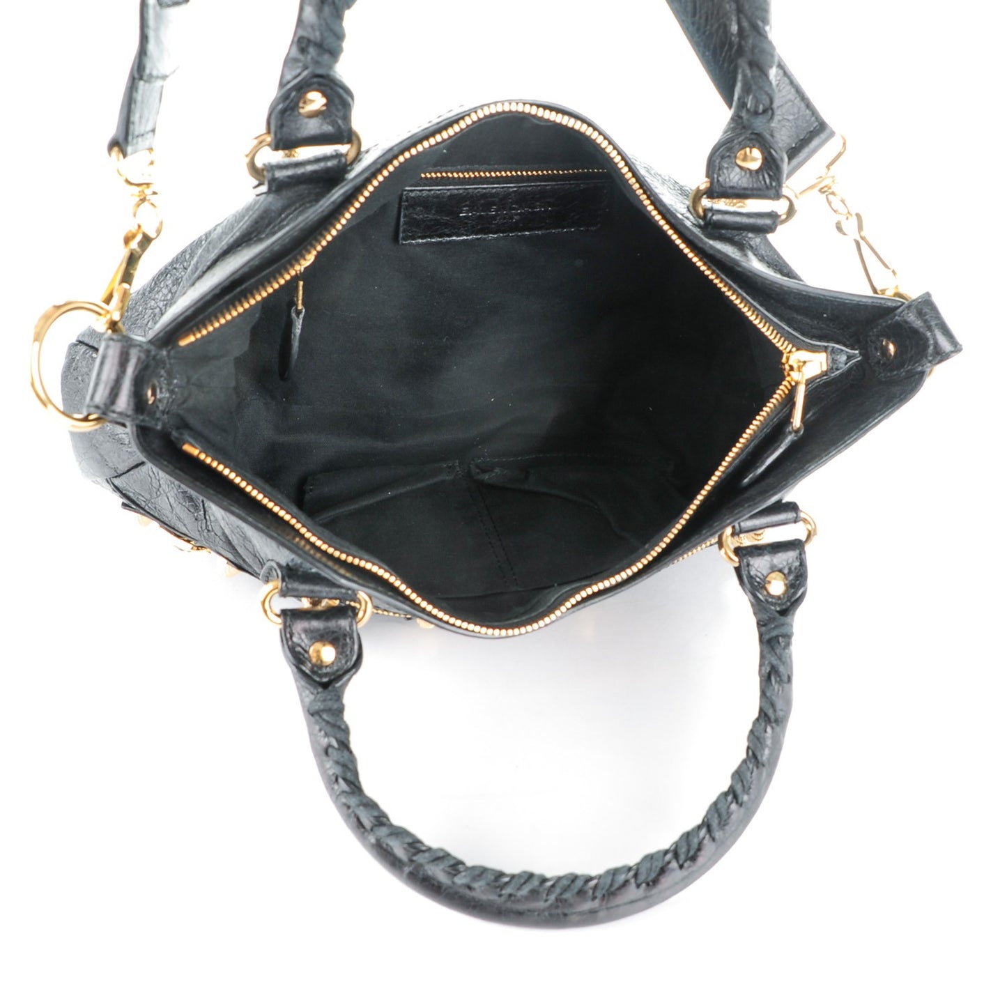 Agneau Giant 12 Gold Hardware First Black